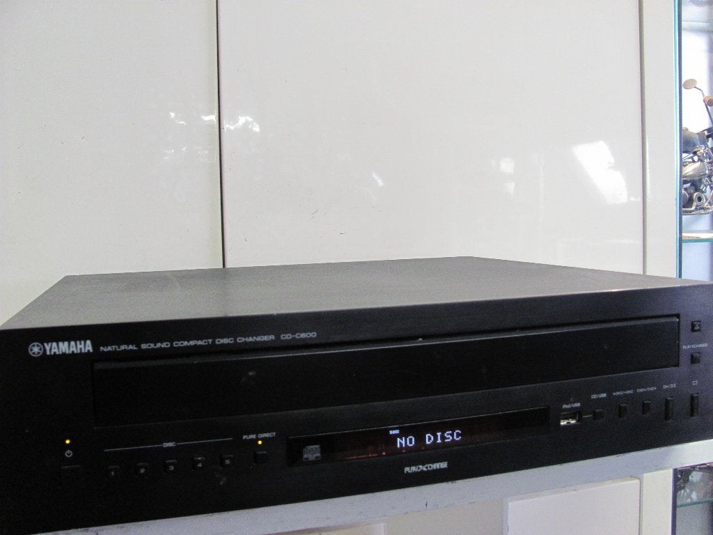 Yamaha natural sound compact disc changer CD-C600, Ophalen of Verzenden, Zo goed als nieuw, Overige merken, Wisselaar