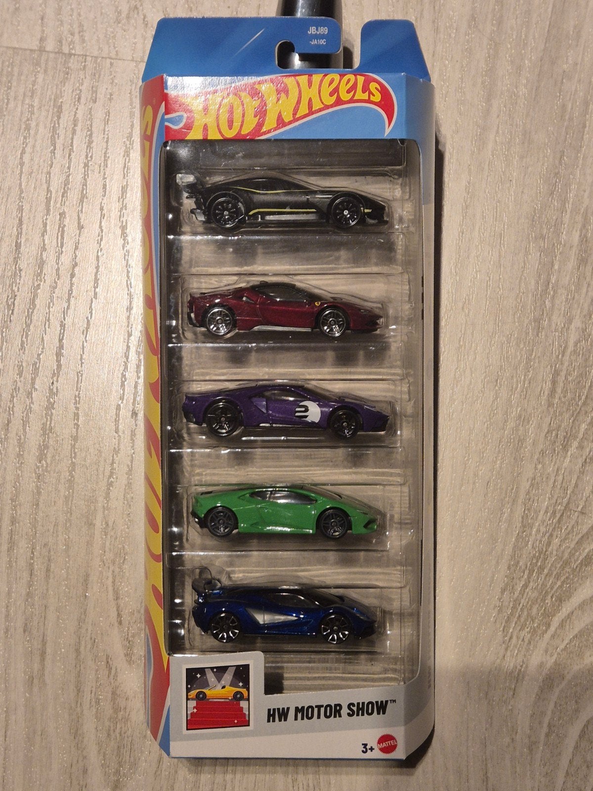 Hot Wheels HW Motor Show 5-pack - Nieuw in verpakking, Ophalen, Nieuw, Service@mattel.com, Mattel