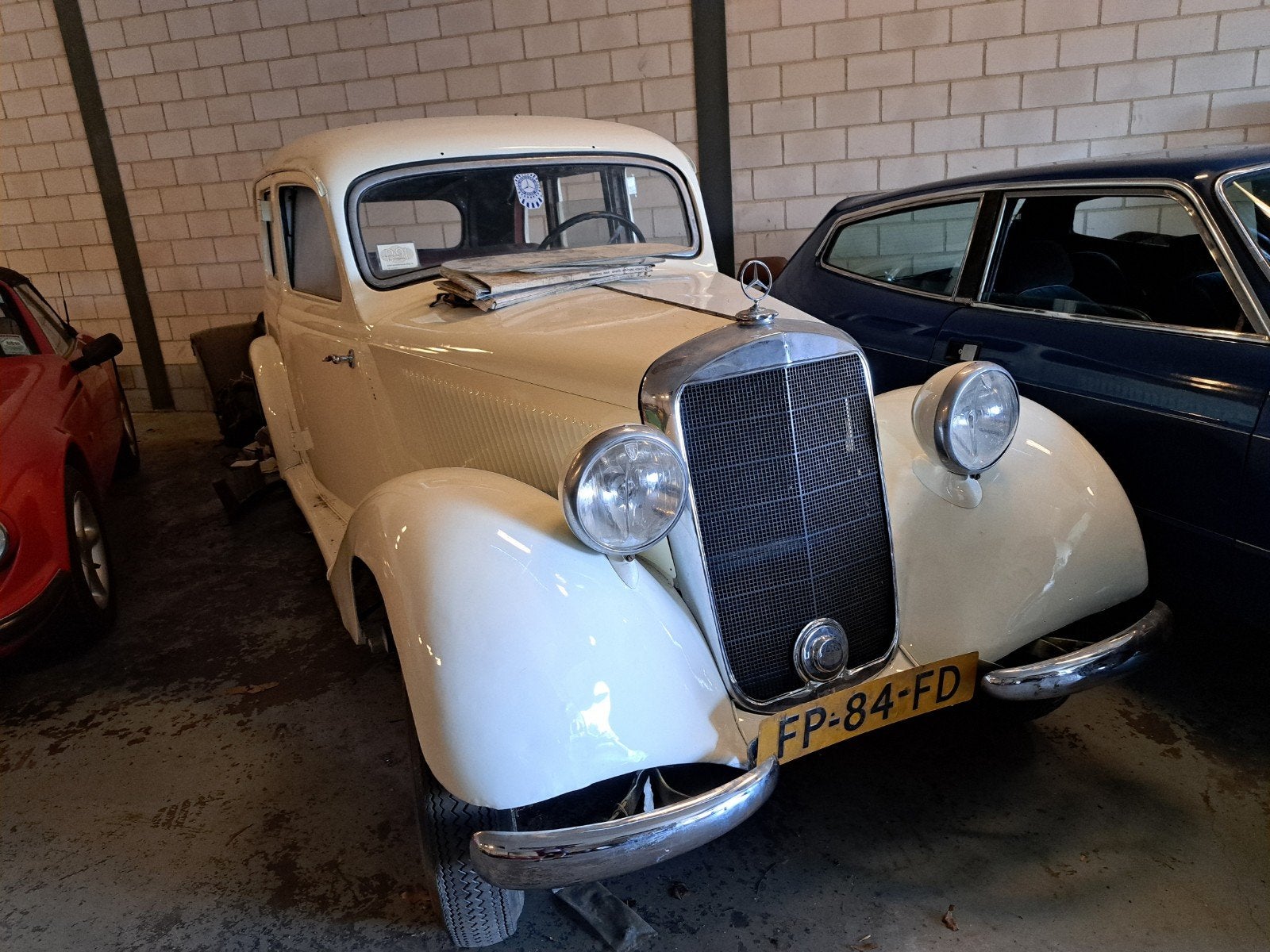 Mercedes 170 s-d 1951 apk vrij 1 stuk gebouwd ultrazeldzaam, foto 6