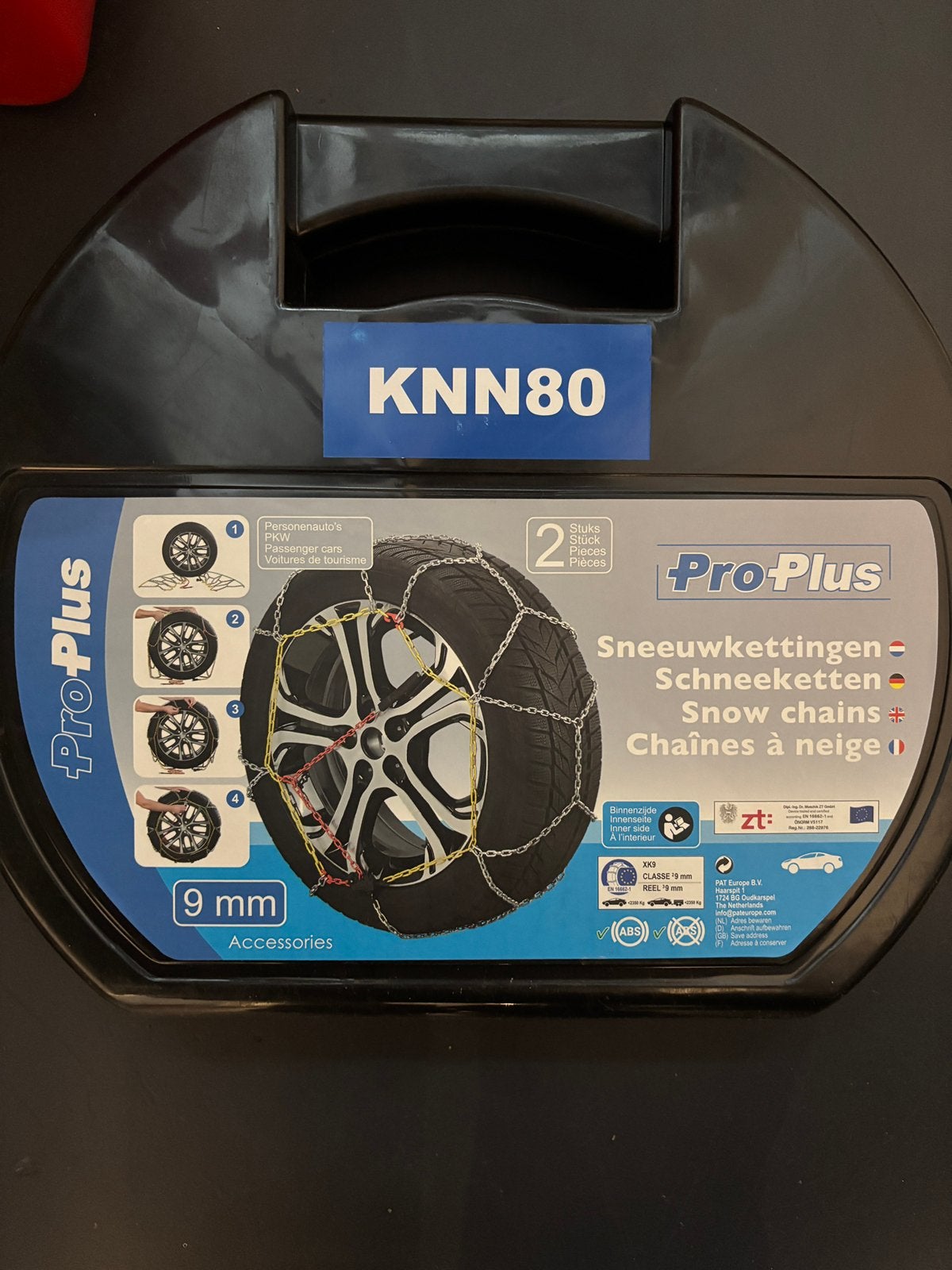 ProPlus KNN80 sneeuwkettingen 9 mm set, Ophalen, Nieuw