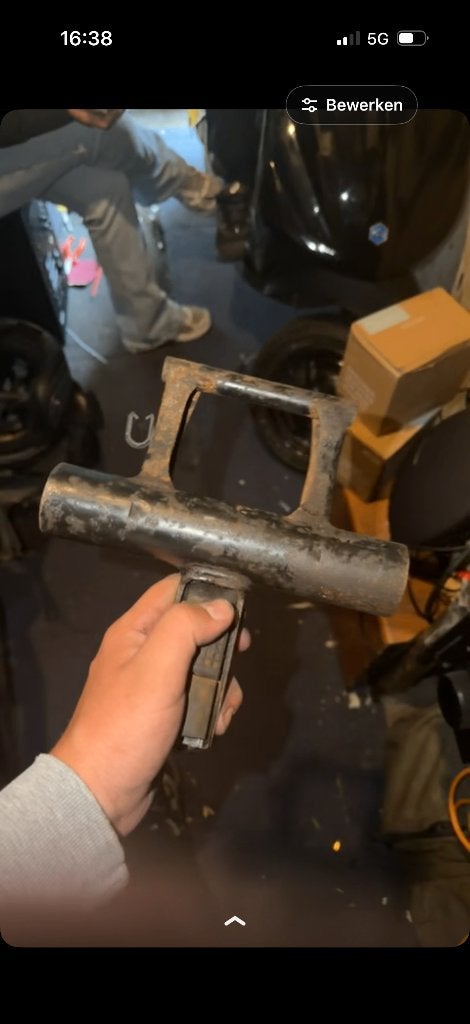 Zip subframe, Ophalen of Verzenden, Gebruikt, Frame, Piaggio