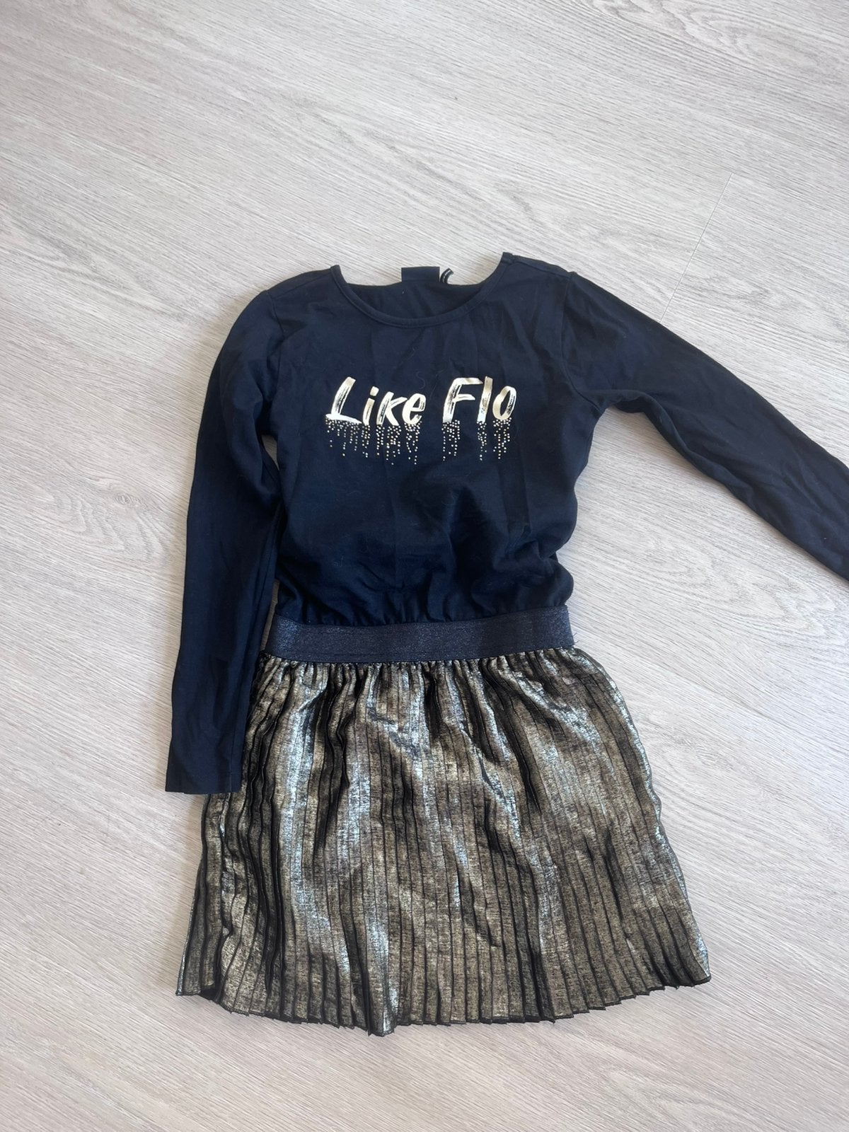 Jurk Like Flo maat 140, Kinderen en Baby's, Kinderkleding | Maat 140, Ophalen of Verzenden, Zo goed als nieuw, Meisje, Jurk of Rok