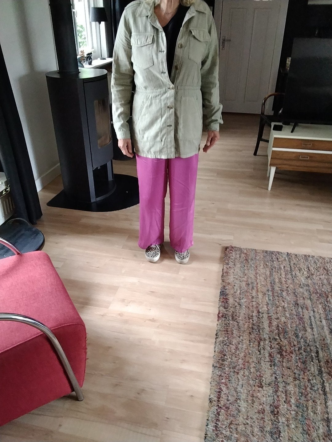 groene tuniek van Cotton club maat M, Maat 38/40 (M), Ophalen of Verzenden, Cotton Club, Gedragen