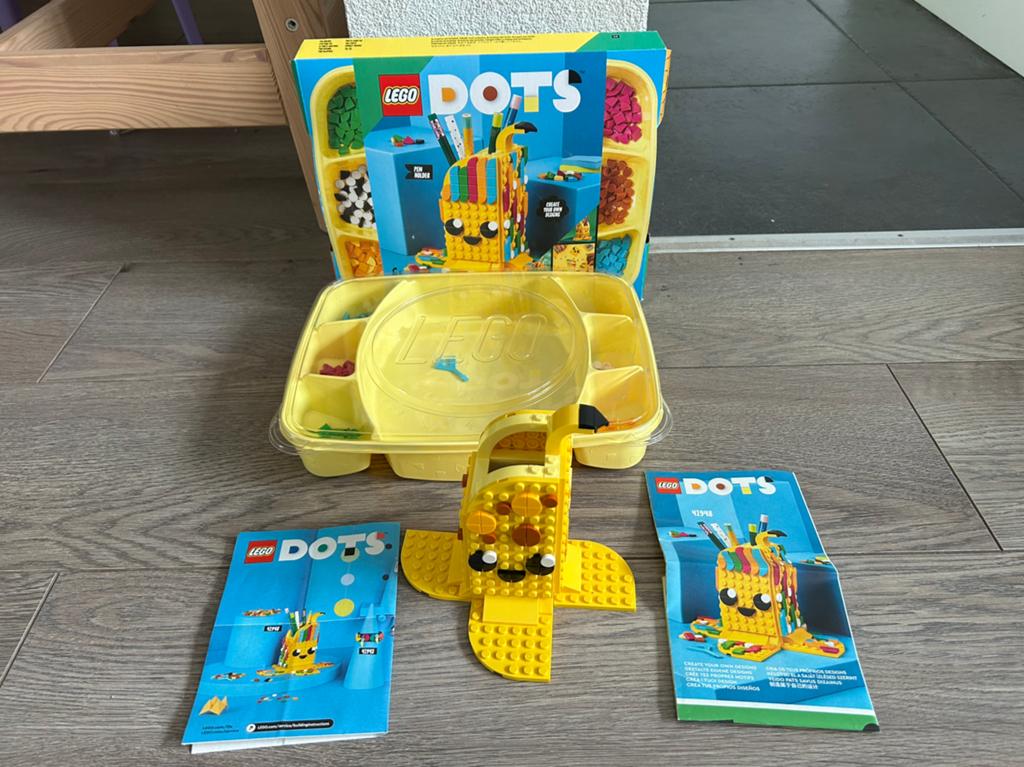 Lego Dots 41948 Grappige Banaan Pennenhouder, Lego, Ophalen of Verzenden, Zo goed als nieuw, Losse stenen
