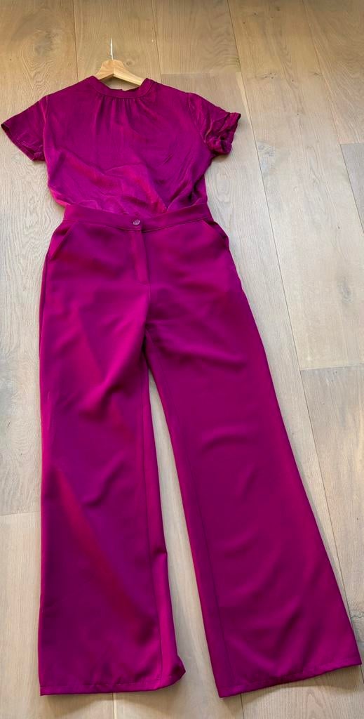 Chastar satijnen top en wijde pantalon maat Mediu, Ophalen of Verzenden, Zo goed als nieuw