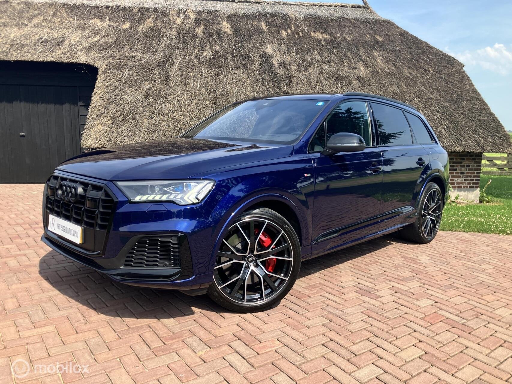 Audi Q7 60 TFSIe quattro Competition S-Line VOL !, Automaat, Gebruikt, 2995 cc, Blauw