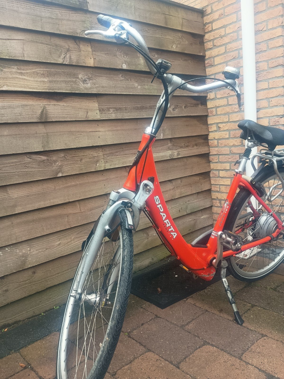 Sparta ion elektrische fiets - Oranje, Ophalen, Sparta, Gebruikt, 51 tot 55 cm