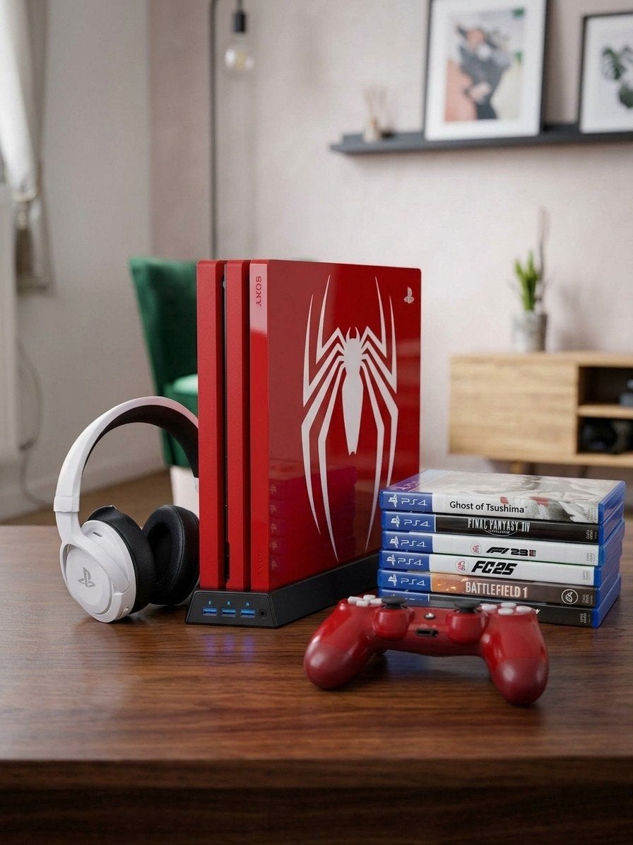 PS4 Pro Spider-Man Limited Edition 1TB, Ophalen of Verzenden, Zo goed als nieuw, 1 TB, Met 1 controller