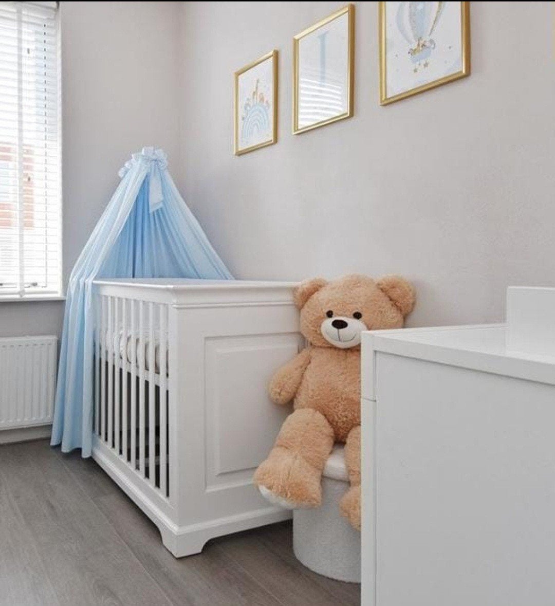 Baby ledikant Kidsmill Chateau - 120 x 60 cm, Lattenbodem, Ophalen of Verzenden, Zo goed als nieuw, Minder dan 140 cm