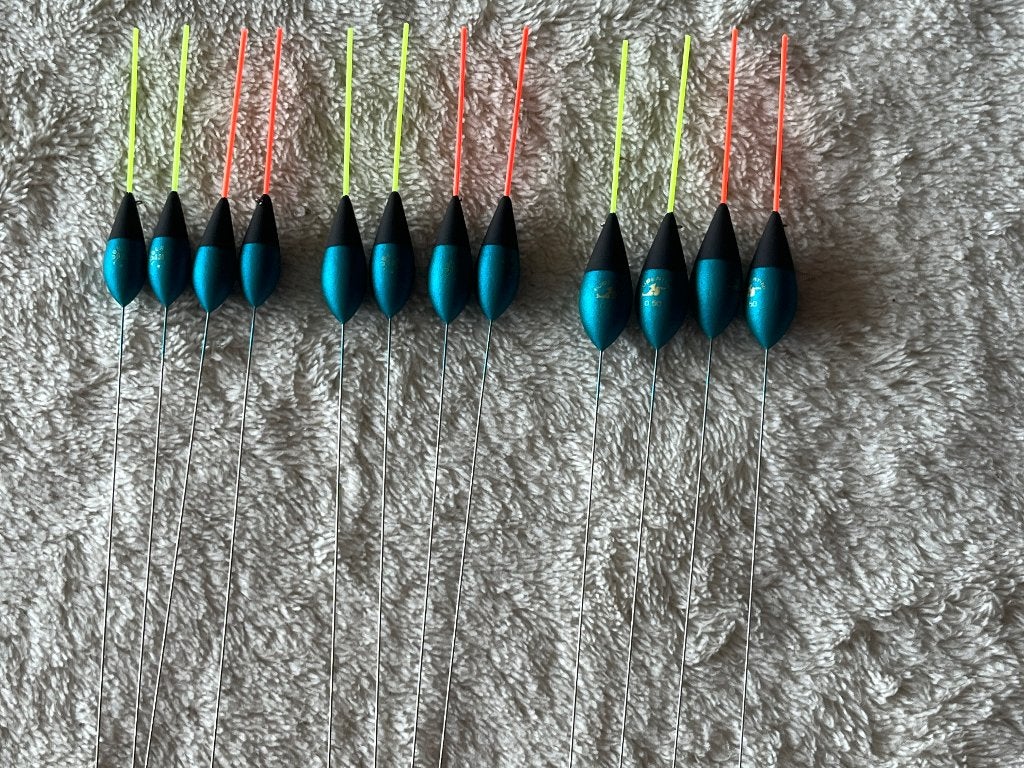 adv 63 / NIEUW serie 12 dobbers TUBERTINI, Ophalen of Verzenden, Gebruikt, Overige typen