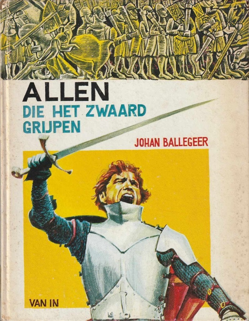 Allen die het zwaard grijpen: historisch verhaal"", Ophalen of Verzenden, Zo goed als nieuw