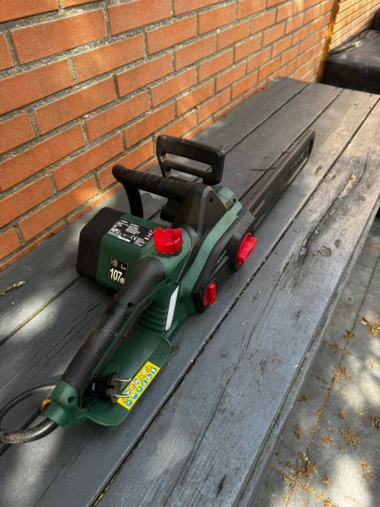 Parkside kettingzaag PKS 2200 A1, 1 x gebruikt!, Tuin en Terras, Hand-tuingereedschap, Ophalen, Zo goed als nieuw, Overige soorten
