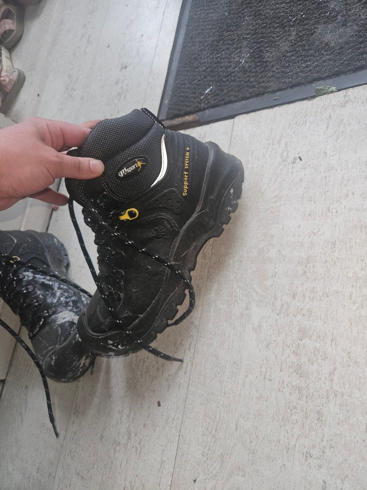 werkschoenen 40, Ophalen, Zwart, Zo goed als nieuw, Werkschoenen