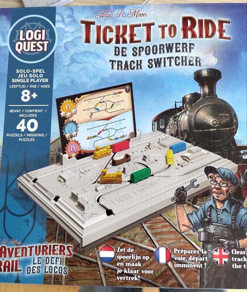 Ticket to ride - solo spel. Helemaal compleet., Ophalen of Verzenden