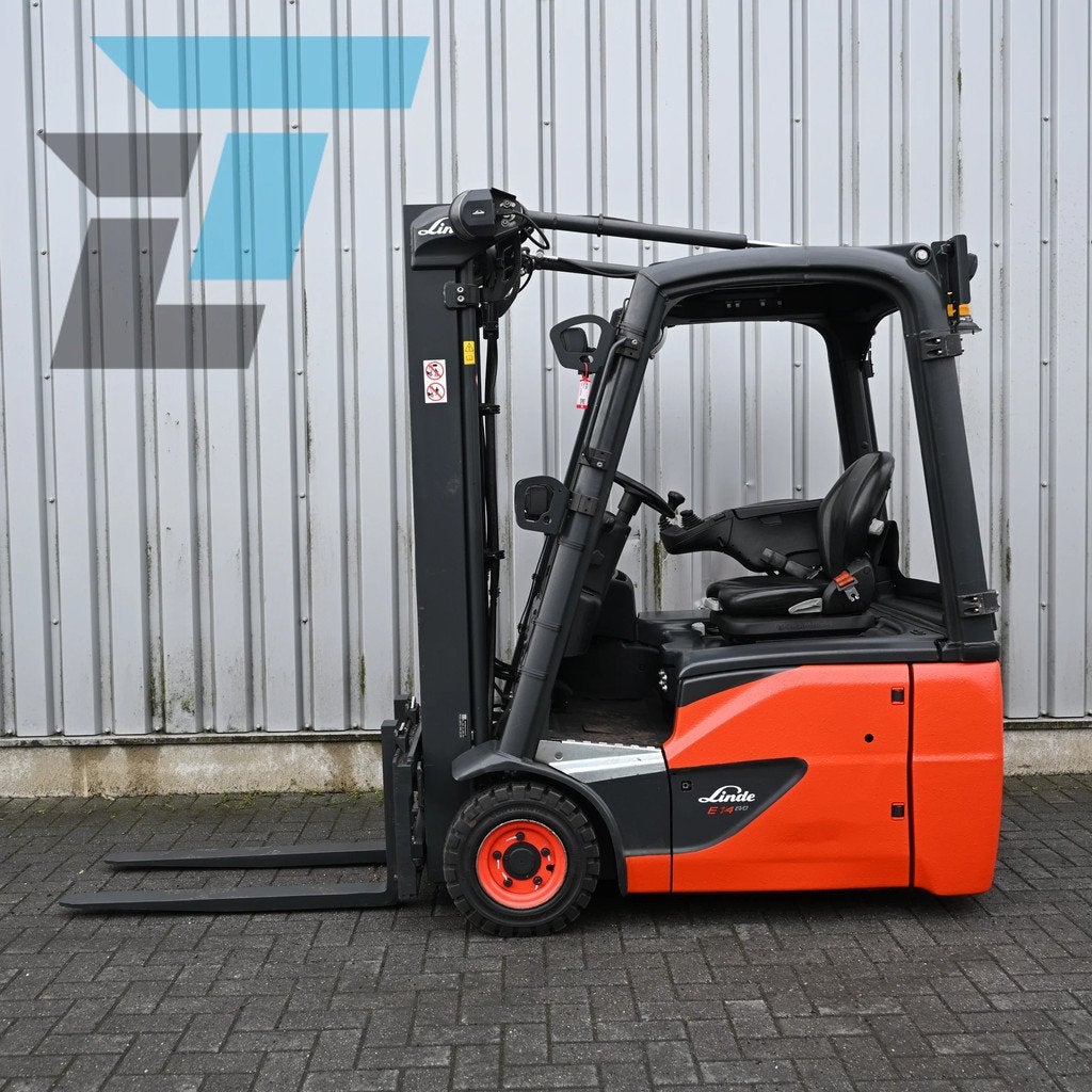 Linde E14-02 Elektrische heftruck NIEUWE BATTERIJ!, 1000 tot 2000 kg, Elektrisch, Heftruck, Linde
