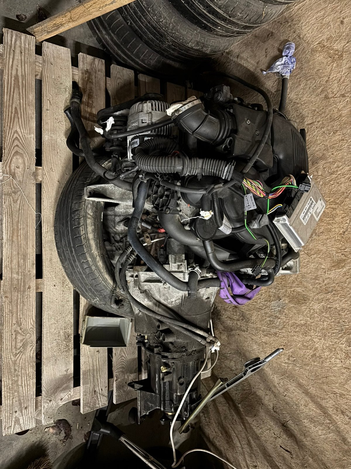 BMW M43B19TU motor, Ophalen, BMW