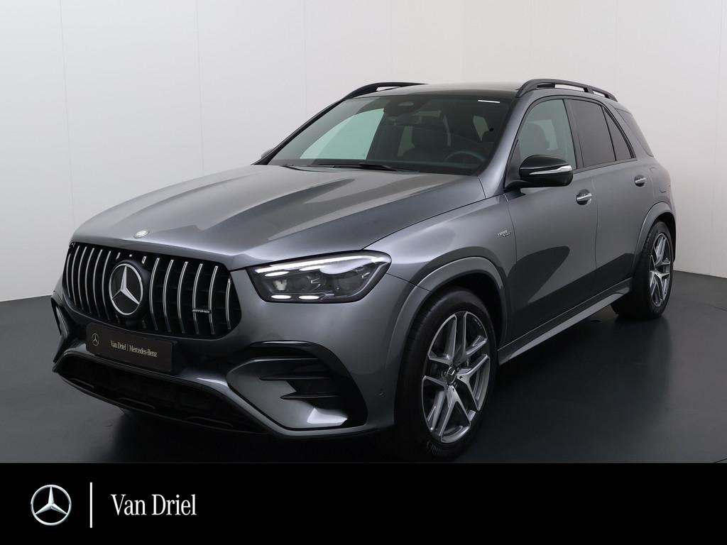 Mercedes-Benz GLE AMG 53 4MATIC+ Hybrid | Pano Trekhaak Memo, Auto's, Automaat, 12 maanden, Gebruikt, Zwart