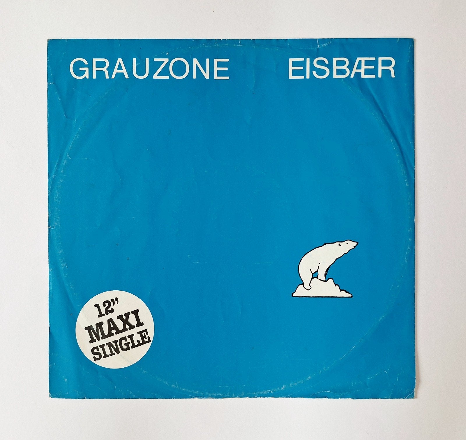 Vinyl 12" single Grauzone - Eisbär, Gebruikt, Overige genres, Ophalen of Verzenden, Inclusief binnenhoes