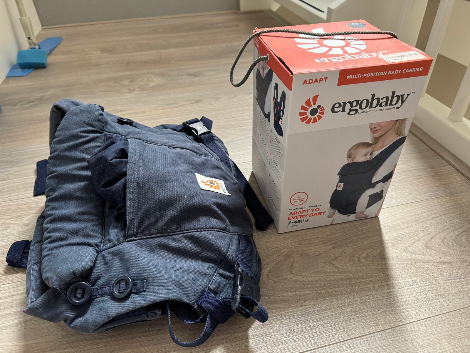 Ergobaby draagzak, Ophalen of Verzenden, Zo goed als nieuw, Universeel
