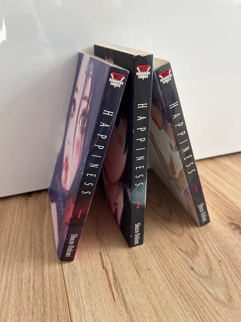 Happiness, Shuzo Oshimi, vol 1-3, Meerdere stripboeken, Ophalen of Verzenden, Zo goed als nieuw