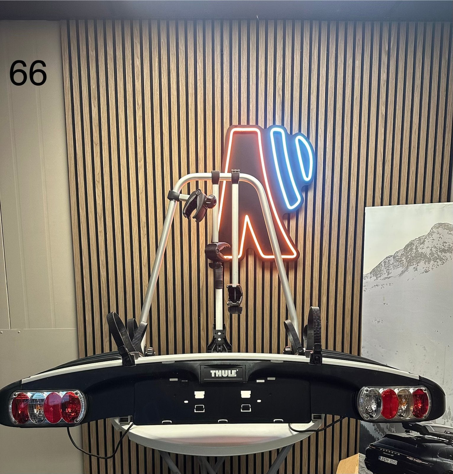 Thule EC 909 fietsendrager, Ophalen, Zo goed als nieuw, Trekhaakdrager