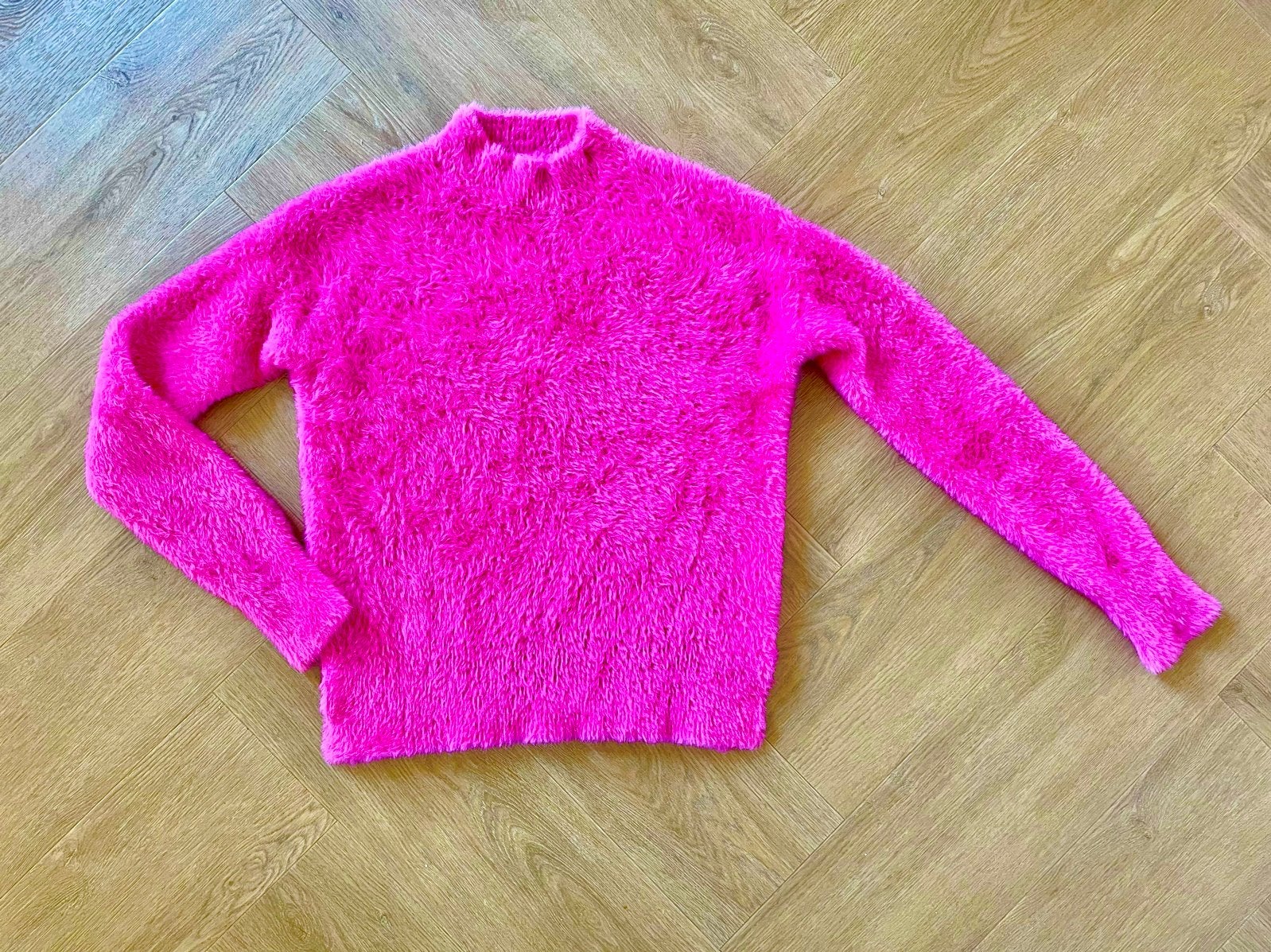 Geisha roze trui maat 140, Kinderen en Baby's, Kinderkleding | Maat 140, Verzenden, Zo goed als nieuw, Meisje, Trui of Vest