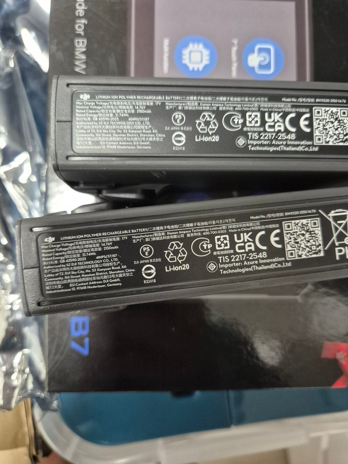 DJI Mavic Air 2 Intelligent Flight Batterijen (2 stuks), 250 tot 900 gram, 30 tot 45 minuten, Nieuw, Ophalen of Verzenden