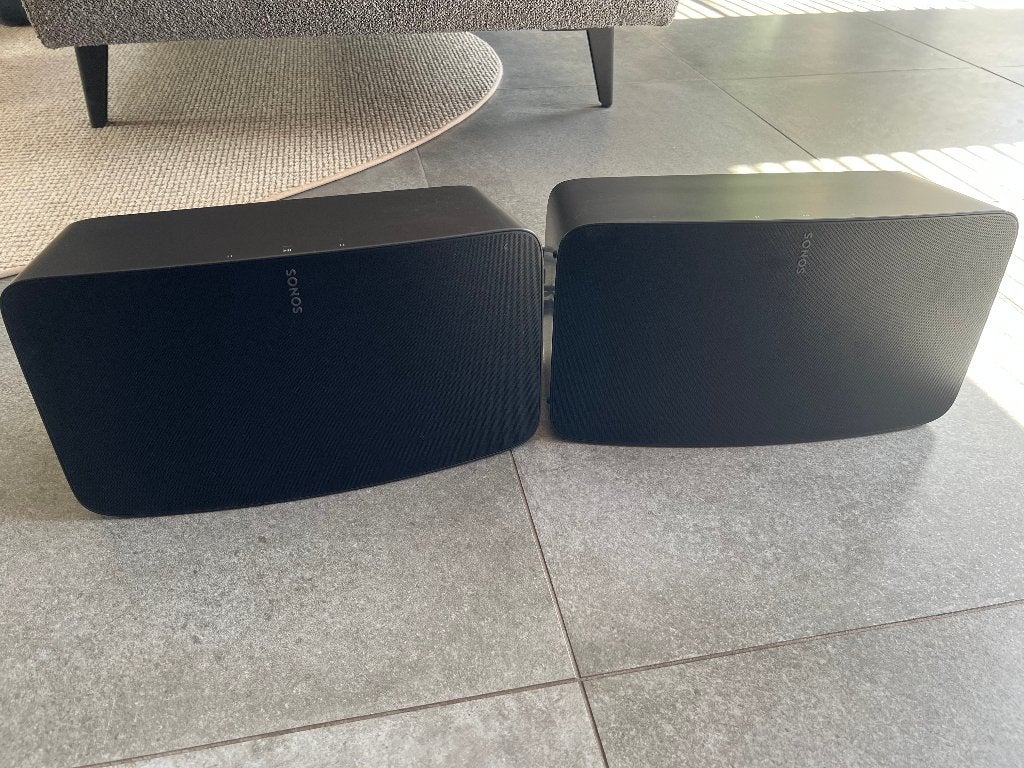 Sonos Five Zwart [Nieuw] (2 stuks), Audio, Tv en Foto, Luidsprekers, 150 watt of meer, Slimme speaker, Nieuw, Ophalen of Verzenden
