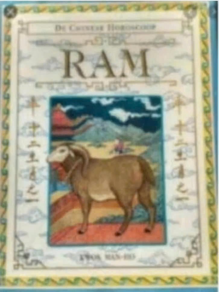 Ram De Chinese horoscoop, Boeken, Ophalen of Verzenden, Zo goed als nieuw, Overige onderwerpen, Achtergrond en Informatie