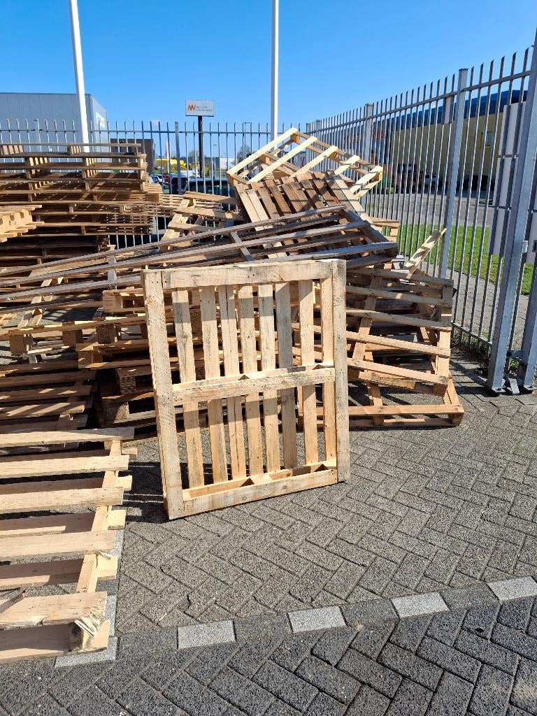 Gratis pallets nu ophalen, Doe-het-zelf en Verbouw, Hout en Planken, Ophalen, 50 mm of meer, Pallet, Minder dan 200 cm
