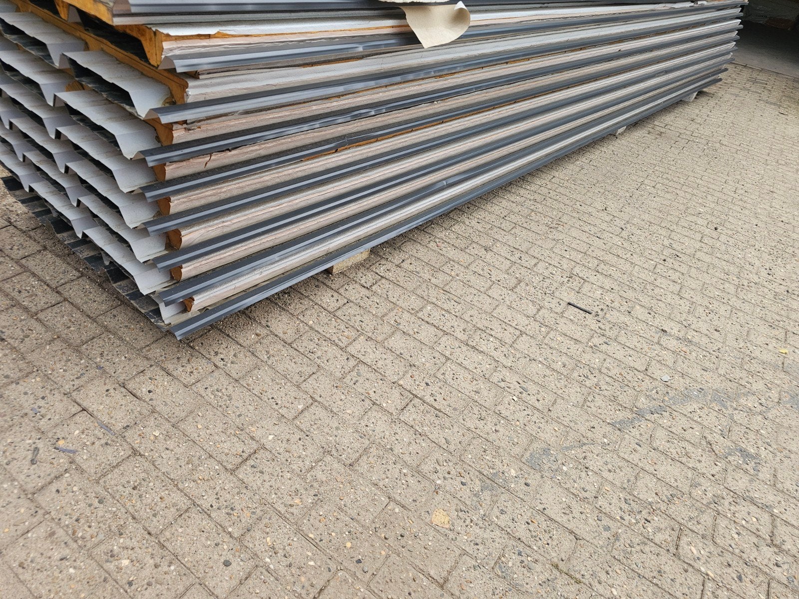 b-keus eco dakpanelen 30mm RAL 7016 6500mm, Ophalen, Eigen, Eigen, Nieuw