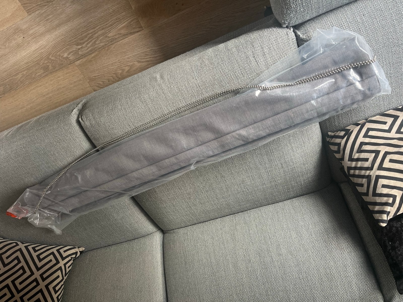Antraciet Grijs vouwgordijn - Nieuw, Overige merken, Ophalen of Verzenden, Vouwgordijn, Polyester