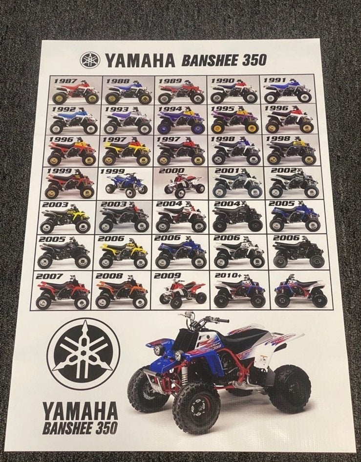 Yamaha banshee 350 Banner Nieuw, Ophalen, Nieuw