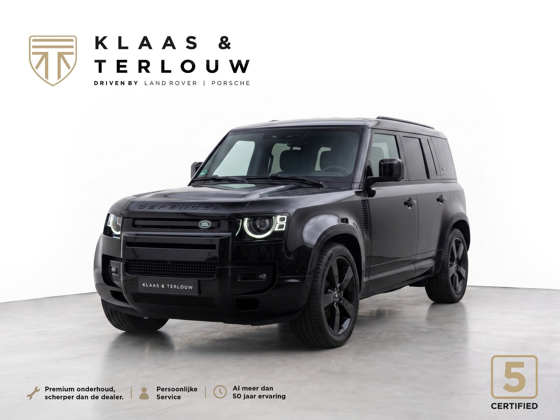 Land Rover Defender 110 2.0 P300e 110 X-Dynamic HSE | HNP, Automaat, Gebruikt, 4 cilinders, Zwart
