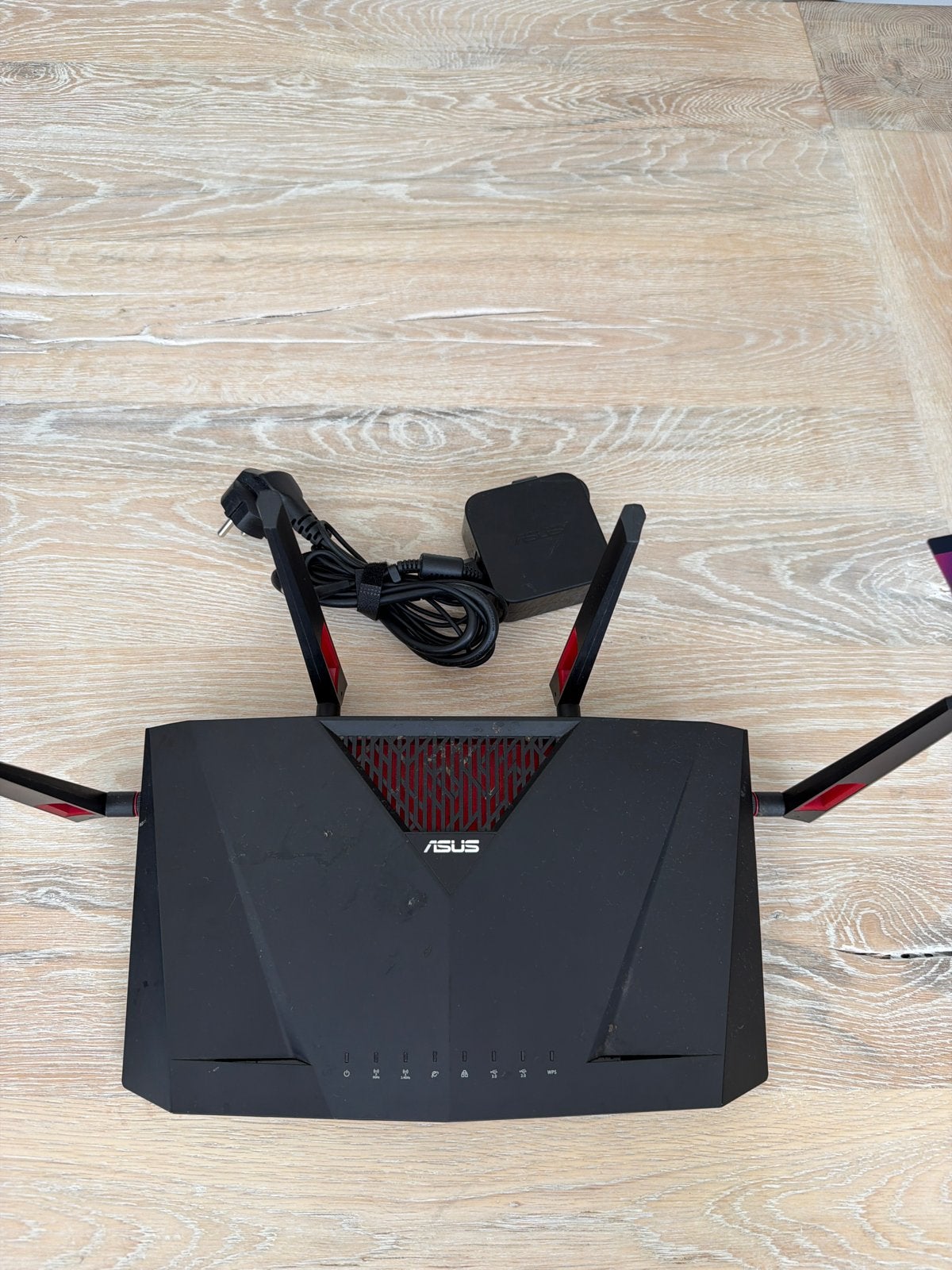 ASUS Wireless-AC3100 Dual Band Gigabit Router RT-AC88U, Computers en Software, Ophalen, Gebruikt, Router