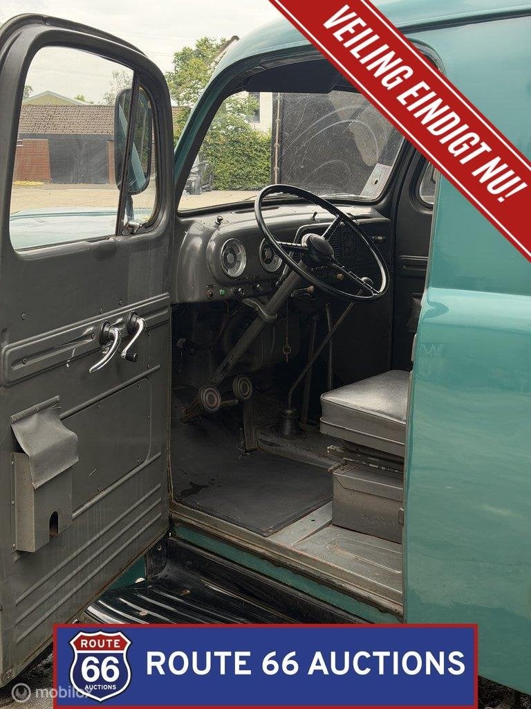 Ford F-3 Panel Van 4x4 Marmonherrington | 1951 | Route 66 Au, Auto's, Overige carrosserieën, Zwart, Bedrijf, Handgeschakeld