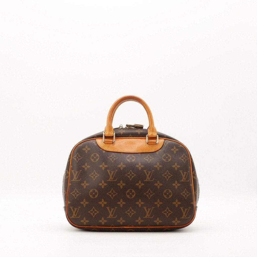 Louis Vuitton Trouville 28x22x12 cm handtas, Verzenden, Gebruikt, Bruin, Handtas