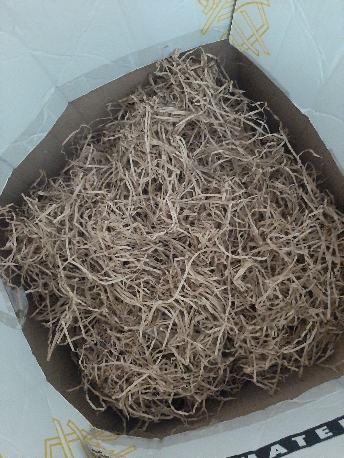 Papierwol verpakkings vulmateriaal, Ophalen of Verzenden, Vee