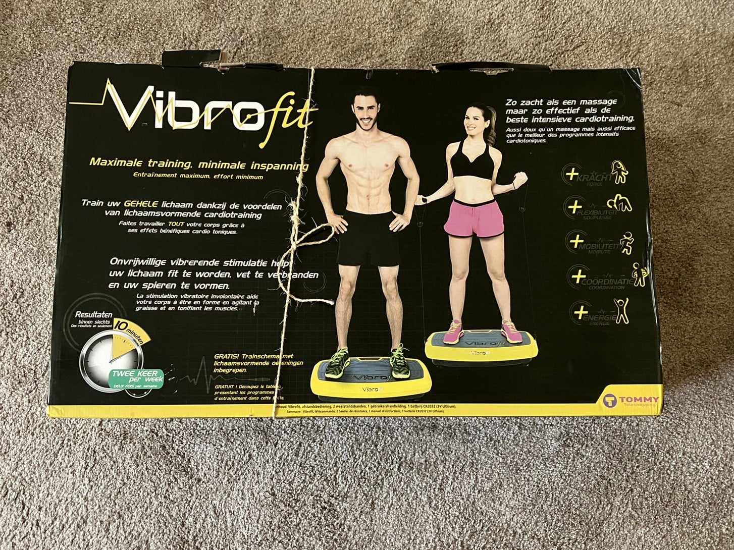 Vibro vit fitness trilplaat, Ophalen, Overige materialen, Trilplaat, Rug