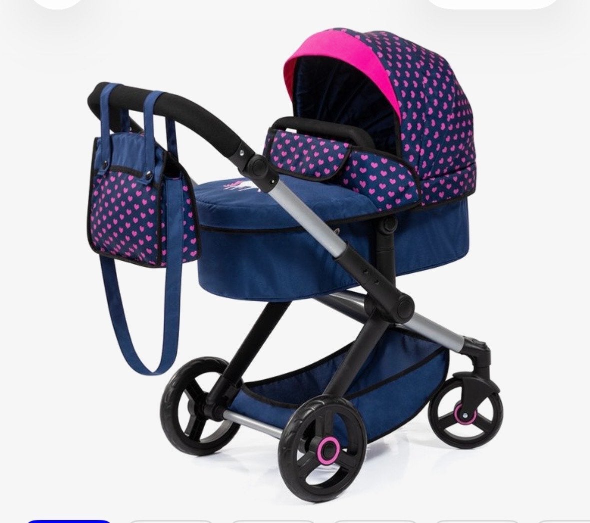 Babyborn pop met poppenwagen, Kinderen en Baby's, Speelgoed | Poppen, Ophalen of Verzenden, Zo goed als nieuw, Babypop
