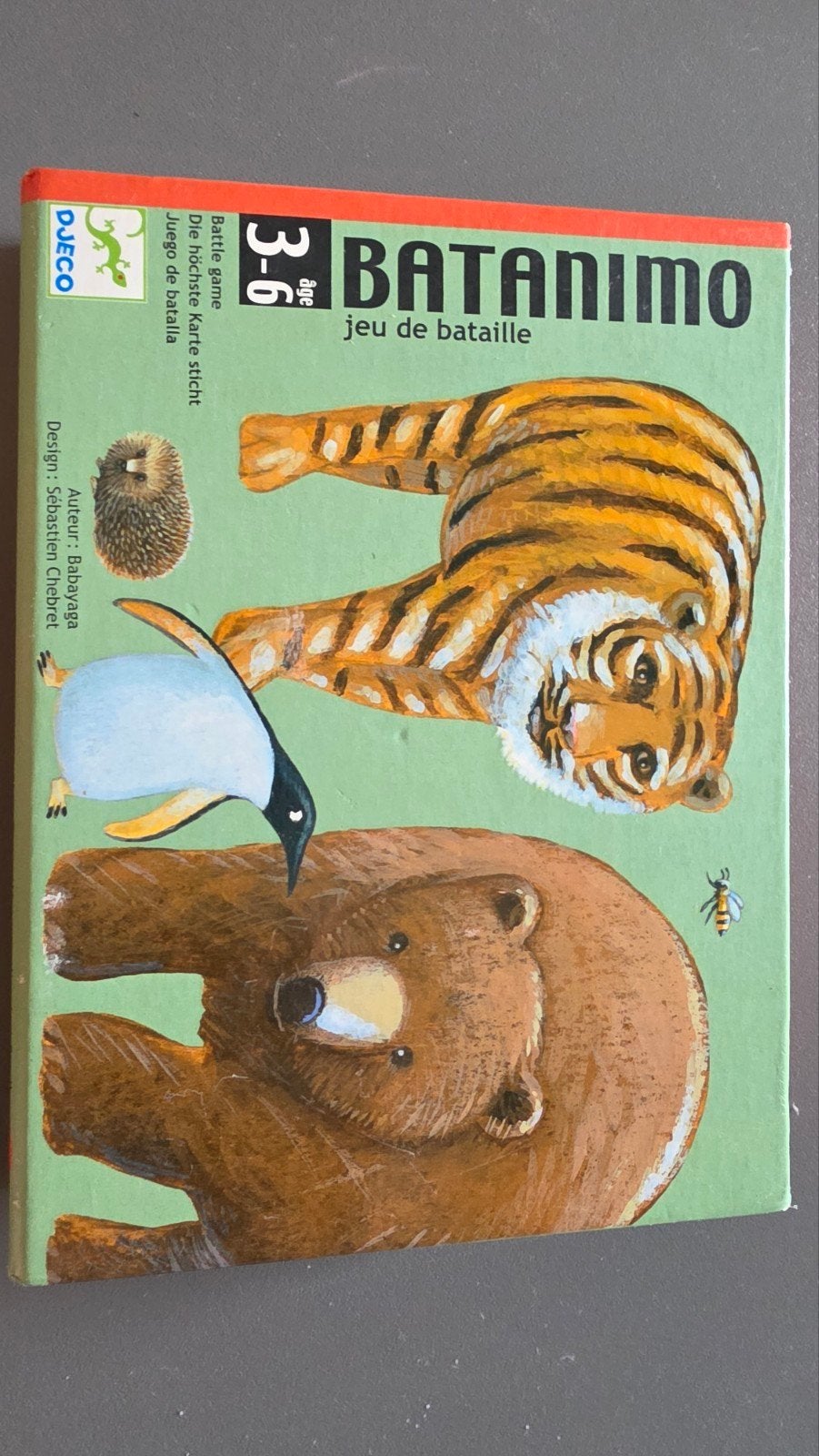 Djeco Batanimo Kaartspel voor Kinderen (3-6 jaar), Ophalen of Verzenden