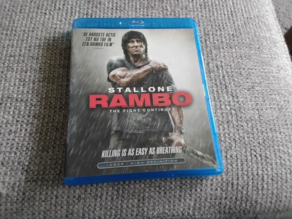 Blu-ray rambo, Cd's en Dvd's, Blu-ray, Ophalen of Verzenden, Zo goed als nieuw