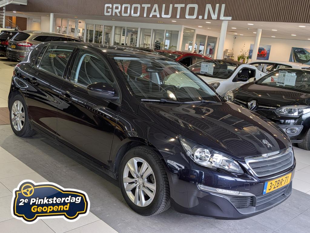 Peugeot 308 1.6 THP Blue Lease Premium Airco, Cruise Control, Euro 5, Stof, Gebruikt, Zwart