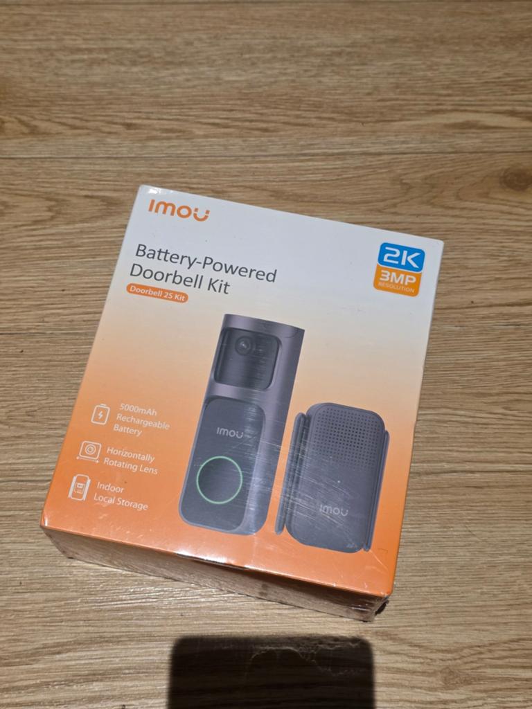 Imou Battery-Powered Doorbell Kit - Nieuw in doos, Ophalen of Verzenden, Nieuw