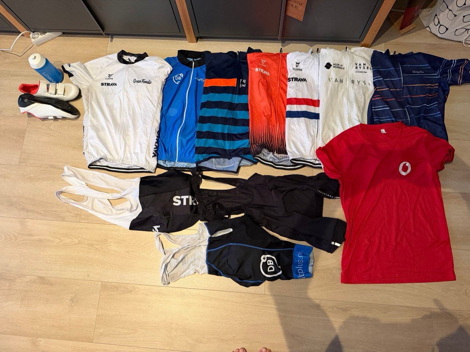 Set Wielerkleding, Ophalen of Verzenden, Gebruikt, Overige typen