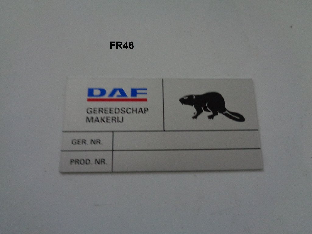 daf trucks gereedschapsmakerij 2, Ophalen of Verzenden, Nieuw
