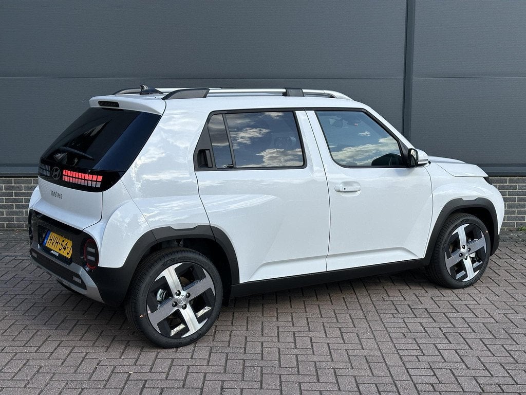 Hyundai INSTER Evolve 49 kWh / Navigatie / Achteruitrijcamer, Auto's, Hyundai, 1328 kg, Stof, 116 pk, Wit