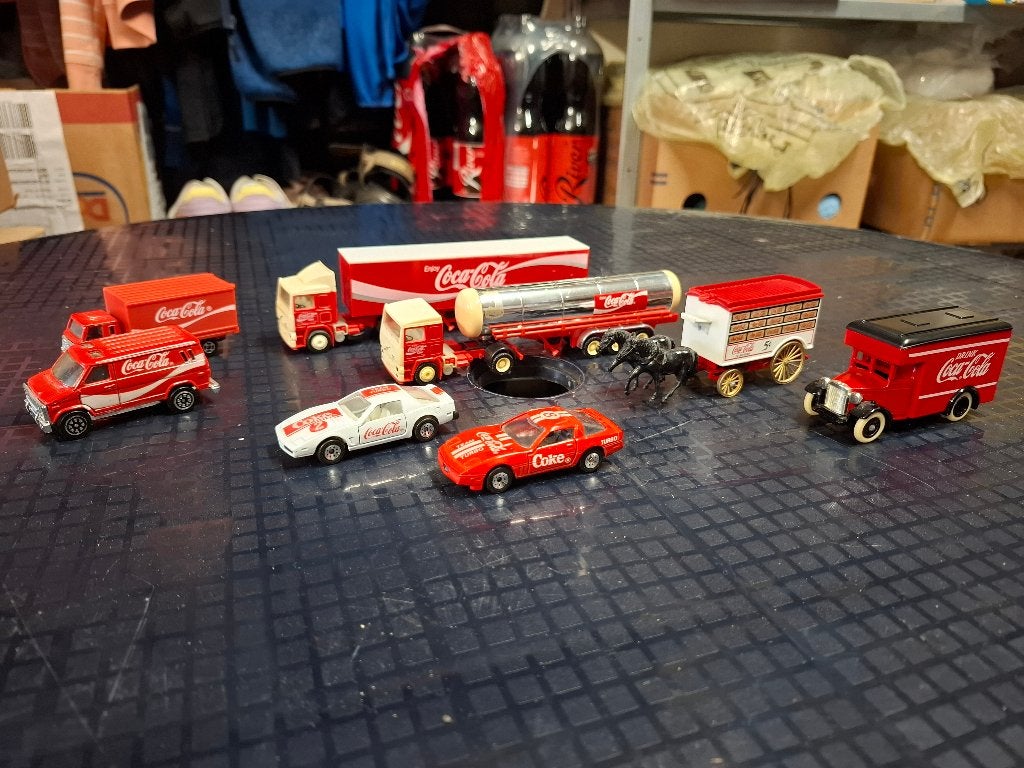 Diverse modelauto's coca cola diverse maten / merken, Hobby en Vrije tijd, Modelauto's | Overige schalen, Ophalen of Verzenden