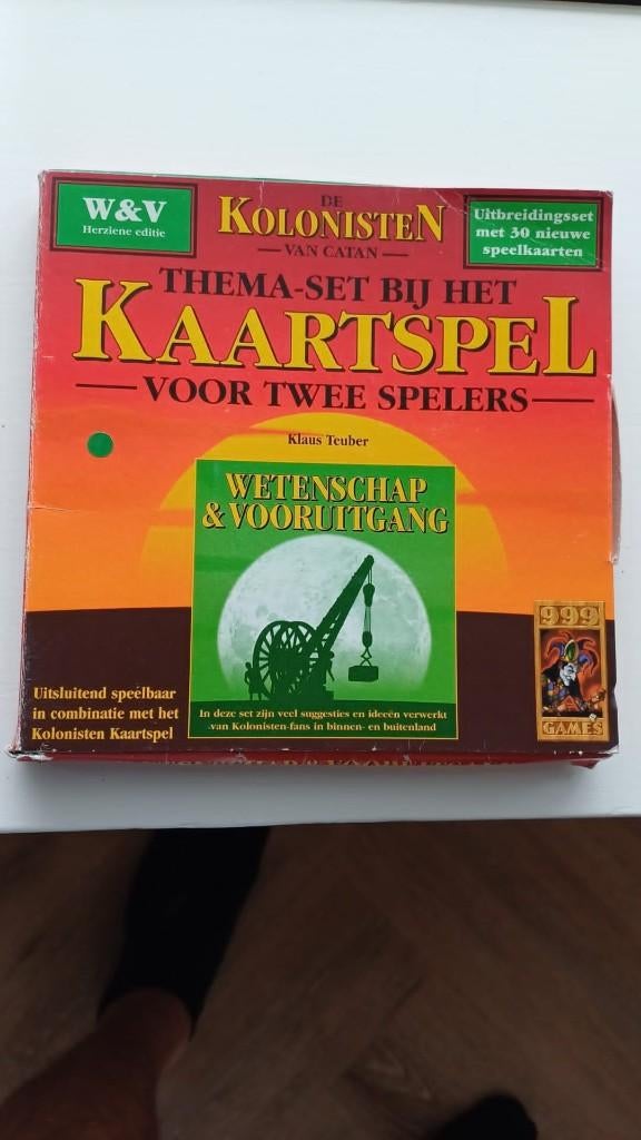 kaartspel nieuw Catan Wetenschap en Vooruitgang 999 games, Hobby en Vrije tijd, Gezelschapsspellen | Kaartspellen, Een of twee spelers