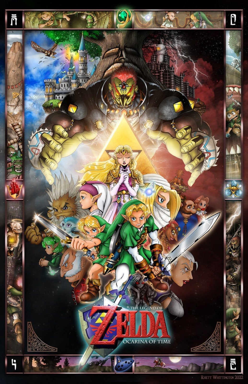 the legend of zelda, Ophalen of Verzenden, Zo goed als nieuw, A1 t/m A3, Film en Tv